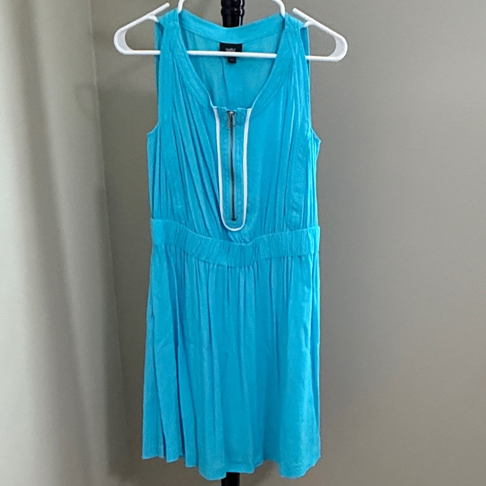 Massimo Blue Midi Dress